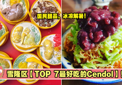 盘点雪隆区【TOP 7最好吃的Cendol】！国民甜品，冰凉解暑！