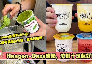 Kepong新酸奶店开张！超特别Häagen-Dazs酸奶，浓郁十足超好喝！