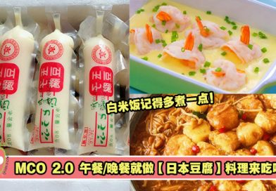 MCO 2.0 午餐/晚餐就做【日本豆腐】料理来吃吧！