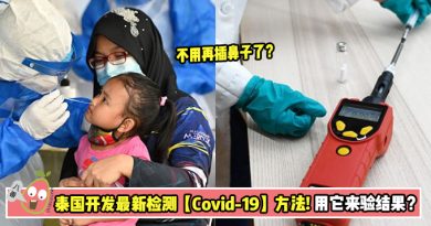 泰国开发最新检测【Covid-19】方法！用它来验结果？