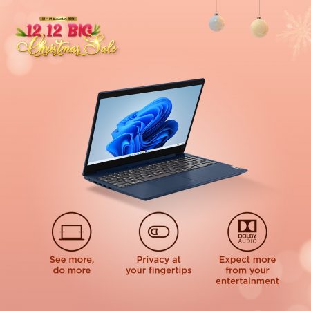 12.12 Lenovo推出圣诞节大促销！免费送你高达RM1,100的产品！