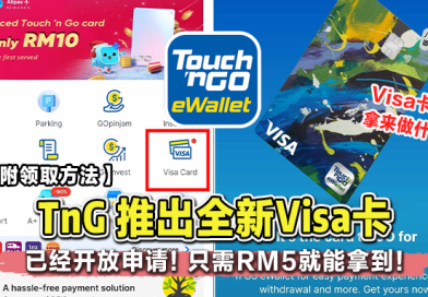 TNG eWallet 推出全新Visa 卡😍! 可以开放申请啦! 每人只能申请一张‼️不用怕黄牛了【内附申请教学】