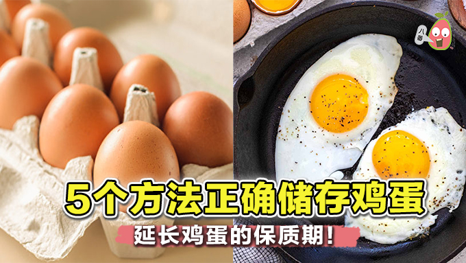 5个储存鸡蛋的方法